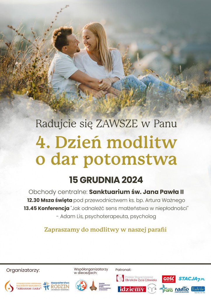 IV Dzień Modlitw o Dar Potomstwa