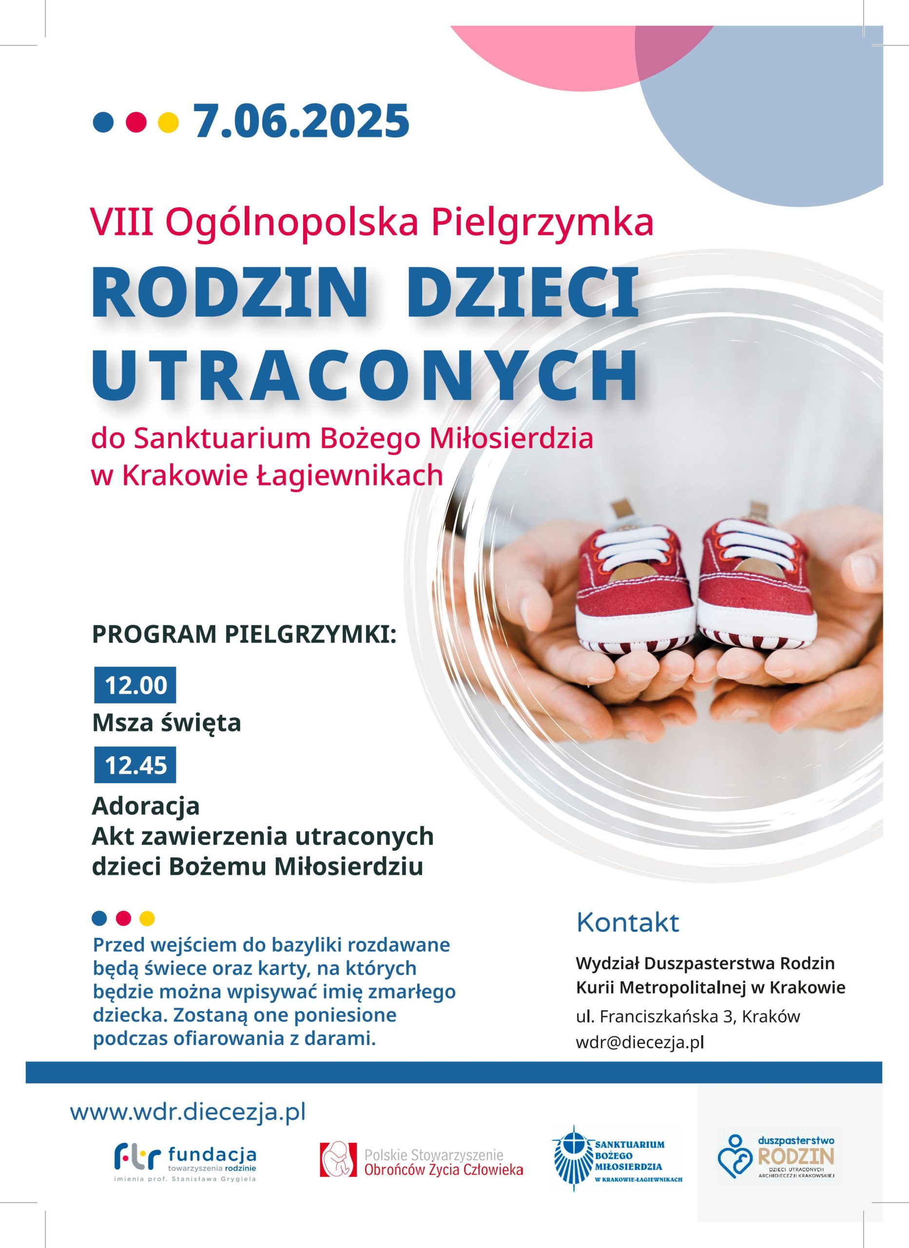 VIII OGÓLNOPOLSKA PIELGRZYMKA RODZIN DZIECI UTRACONYCH