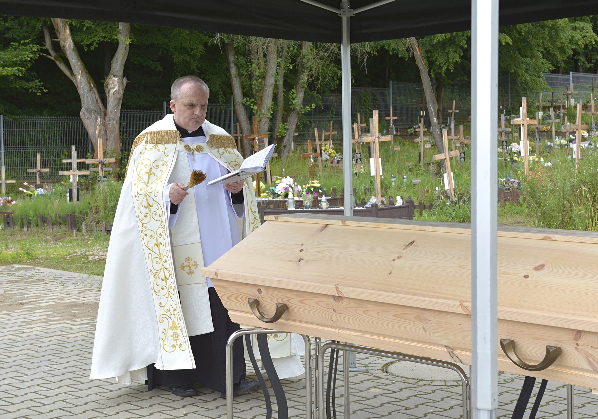 Pożegnano 31 dzieci martwo urodzonych