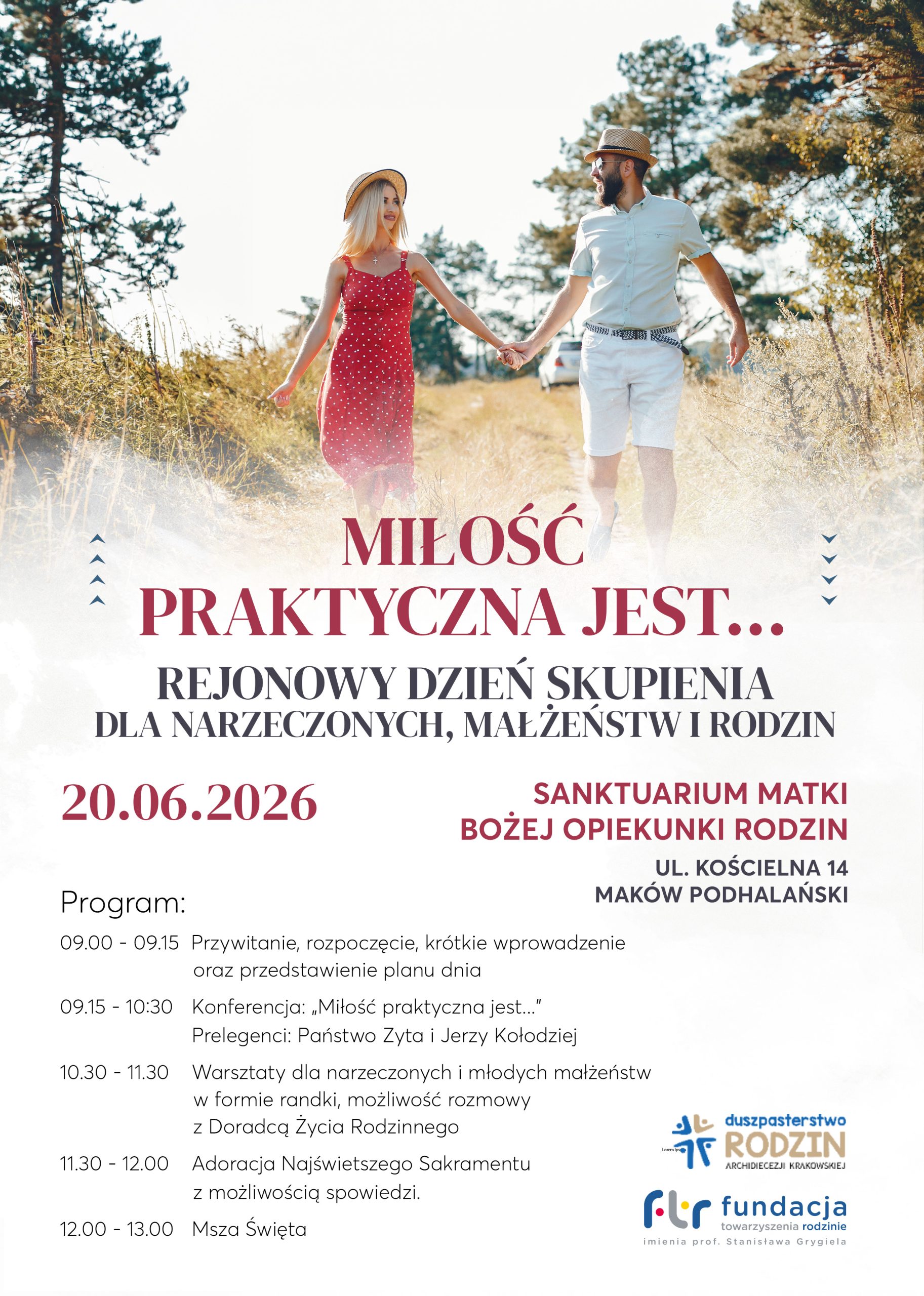 Dzień skupienia dla narzeczonych, małżeństw i rodzin (Maków Podhalański)